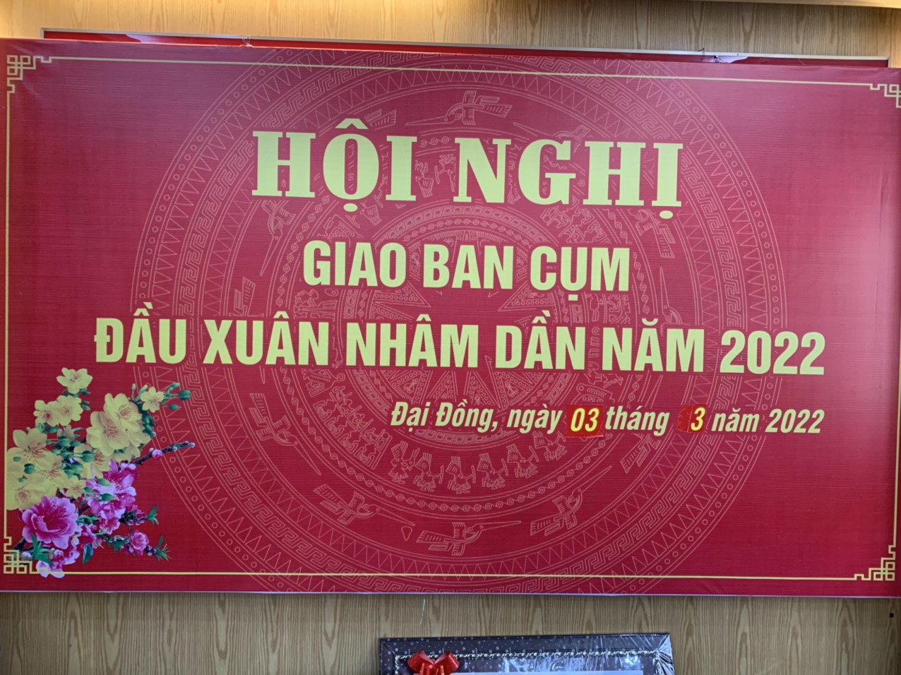 Hội nghị giao ban cụm đầu xuân Nhâm Dần năm 2022